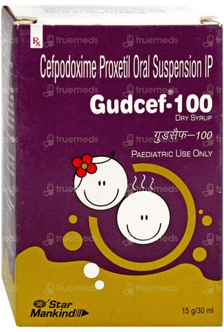 Gudcef 100 Dry Syrup 30Ml